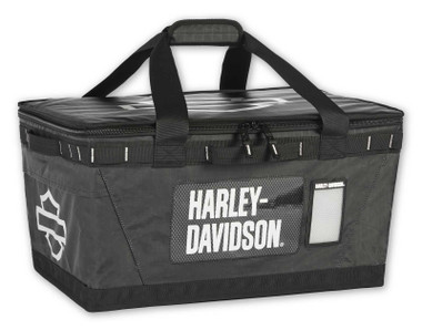 Harley-Davidson Nomad 22 inch Small Gear Collapsible Duffel Bag - Black - Wisconsin Harley-Davidson