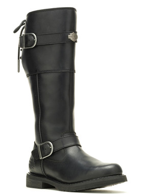Harley-Davidson® Women's Khari Motorcycle Riding Black Leather