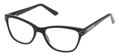 Harley-Davidson Semi-Rim Plastic Embellished Detail Readers, Black - 1.50 Power - Wisconsin Harley-Davidson