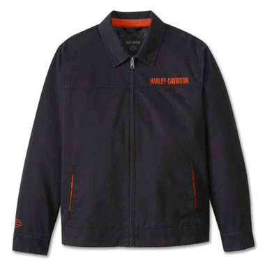 Harley-Davidson ジャケットブルゾン Harley-Davidson® Men's #1 Logo Casual Work Cotton Jacket
