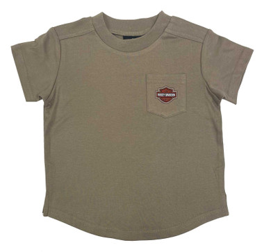 Harley-Davidson® Little Boys' Thermal Shirt, Bar & Shield LS Tee