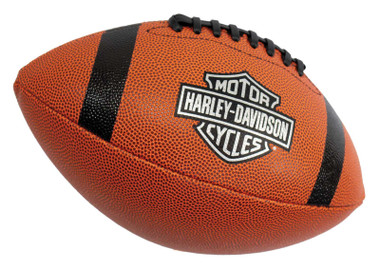 Harley-Davidson Bar & Shield Logo Stealth All-Weather Football – Brown - Wisconsin Harley-Davidson