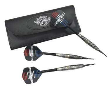 Harley-Davidson Freedom Conversion 20 gr. Steel & Soft Tip Darts w/Carrying Case - Wisconsin Harley-Davidson