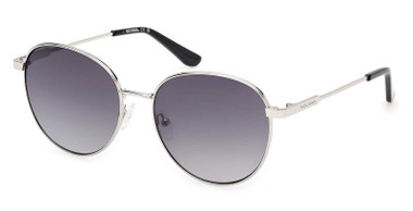 Harley-Davidson Women's Round Metal Sunglasses, Silver Frame/Smoke Gradient Lens - Wisconsin Harley-Davidson