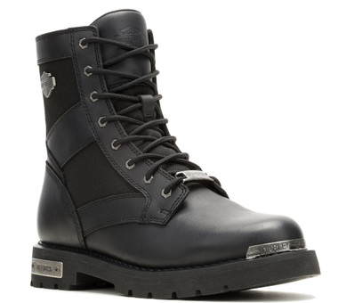Harley-Davidson® Men's Jay 7-Inch Black Motorcycle Boots D96026