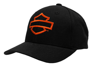 Harley-Davidson Men's Embroidered Open B&S Adjustable Snapback Baseball Cap - Wisconsin Harley-Davidson