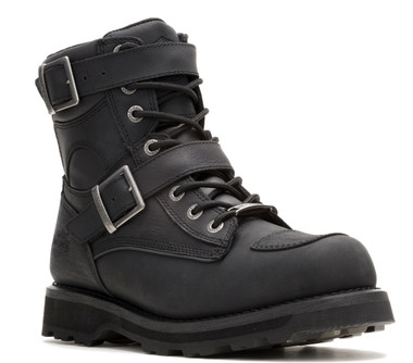 Harley-Davidson Men's Brockwood Buckle Ride Waterproof Motorcycle Boots, D96317 - Wisconsin Harley-Davidson