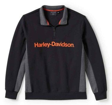 AAHARDWEAR JK FLEEK MA-1　24-25 Harley-Davidson® Men's Essential Fleece Zip Front Track