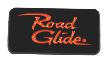 Harley-Davidson 1 in. Road Glide Bike Model Metal Pin, Black & Orange Finish - Wisconsin Harley-Davidson