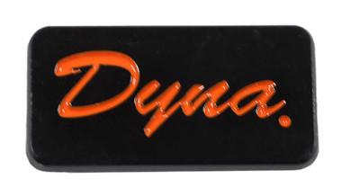 Harley-Davidson 1 in. Dyna Bike Model Metal Pin, Black & Orange Finish - Wisconsin Harley-Davidson