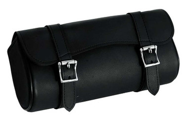 Derringer PVC Motorcycle Luggage Tool / Fork Bag, Durable Construction - Black - Wisconsin Harley-Davidson