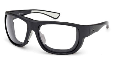 Harley-Davidson Men's Metal Bound Light-Adjusting Sunglasses, Matte Black Frames - Wisconsin Harley-Davidson