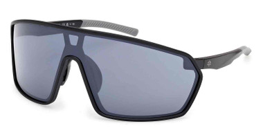Harley-Davidson Men's Ironbond Wide Sunglasses, Matte Black Frame/Smoke Lens - Wisconsin Harley-Davidson