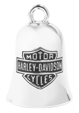 Harley-Davidson Silver Classic Bar & Shield Logo Ride Bell - Wisconsin Harley-Davidson