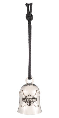 Harley-Davidson Wrench Bar & Shield Logo Ride Bell, Silver Finish - Wisconsin Harley-Davidson