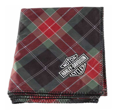 Harley-Davidson® Folding Fleece Blanket, Vibrant Bar & Shield