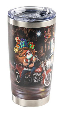 Harley-Davidson® 30 oz. Matte Black Travel Mug, Double-Wall