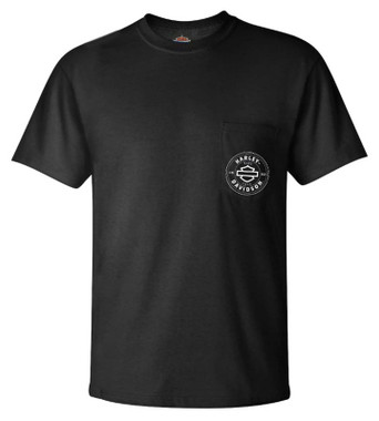 Harley-Davidson® Men's Analyze Cotton Short Sleeve Chest Pocket T