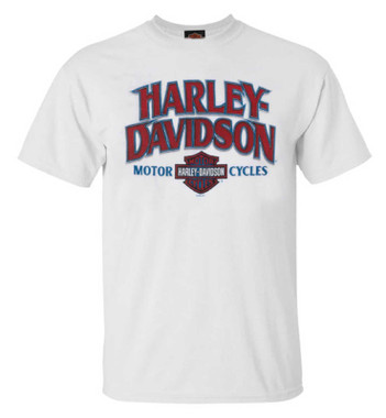 Harley-Davidson® Men's Faded H-D Crew-Neck Short Sleeve Cotton T