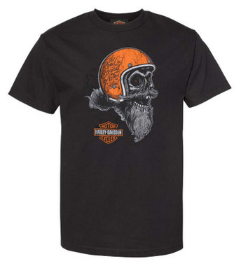 Harley-Davidson Men's Eternal Biker Cotton Short Sleeve T-Shirt, Black - Wisconsin Harley-Davidson