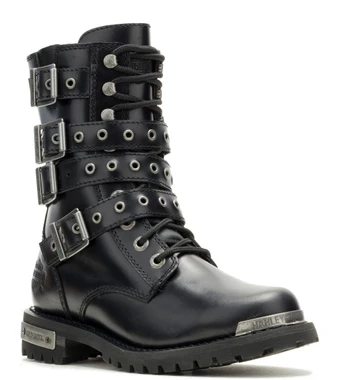 Harley-Davidson Women's Ironblze Tall 7-Inch Motorcycle Boots D87324 - Wisconsin Harley-Davidson