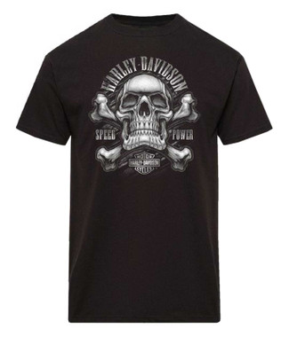 Harley-Davidson® Men's Catalyst Skull Short Sleeve Crew-Neck T