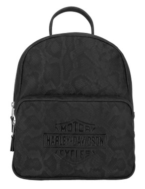 Harley-Davidson® Women's Classic Studded Backpack, 3D Embroidered