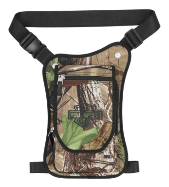Harley-Davidson Women's Bar & Shield Realtree® Camo Adjustable Strap Thigh Bag - Wisconsin Harley-Davidson