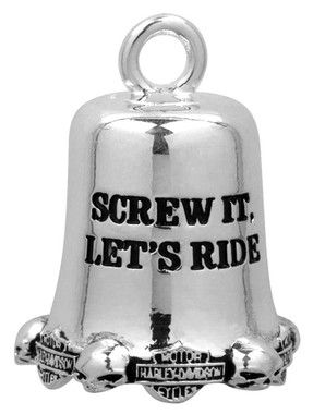 Harley-Davidson Screw It Lets Ride Bar & Shield Ride Bell HRB002 - Wisconsin Harley-Davidson