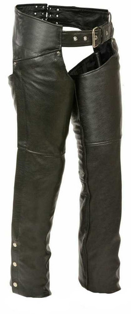 Leather King Women's Chaps w/ Hip Pockets SH1173 - Wisconsin Harley-Davidson