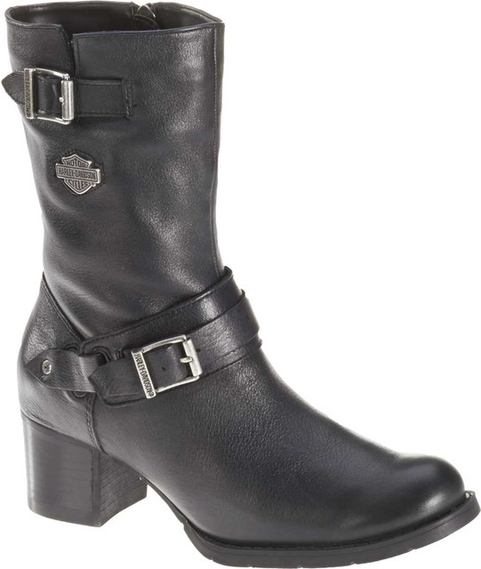 Harley-Davidson Women's Serita Casual Zip Black. Inside Zipper D85041 - Wisconsin Harley-Davidson