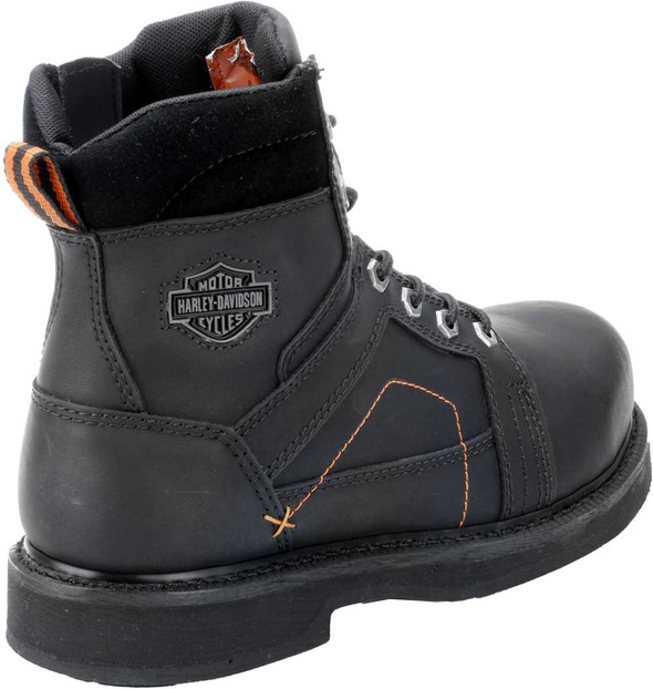 Harley-Davidson® Men's Pete Steel Toe 6.0-Inch Black Boots. Inside