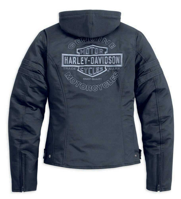 Harley-Davidson® Women's Miss Enthusiast Outerwear Jacket, Black