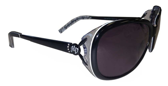 Harley-Davidson Women's Sunglasses, Prescription Ready, Zebra Print HDX849BLK-3 - Wisconsin Harley-Davidson