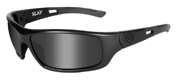 Harley-Davidson Slay grey Lens w/ Matte Black Frame HDSLA01 - Wisconsin Harley-Davidson