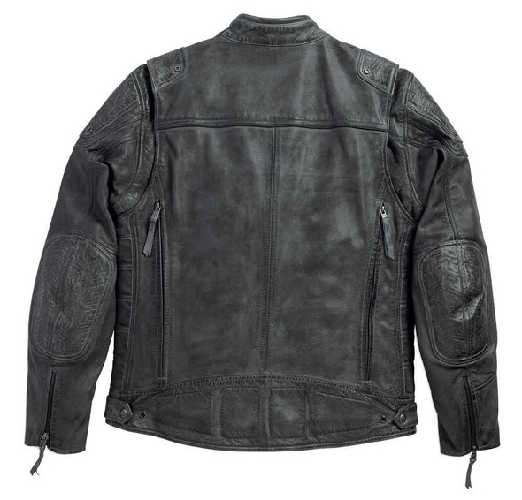 Harley-Davidson® Men's Carboy Leather Jacket Multi Pocket