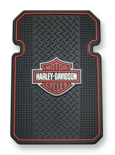 Harley-Davidson Bar & Shield Universal-Fit Molded Front Floor Mats Set of 2 P666 - Wisconsin Harley-Davidson
