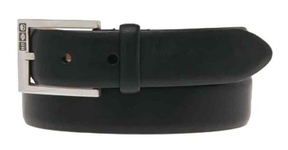 Harley-Davidson Men's All Business Leather Belt, Black Leather HDMBT10925-BLK - Wisconsin Harley-Davidson