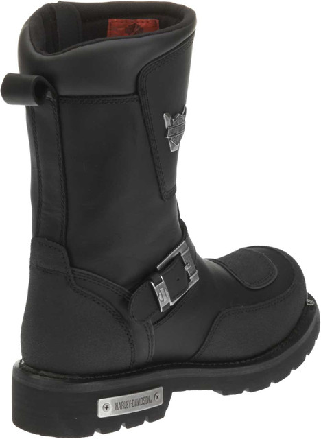 Harley-Davidson® Men's Shift Engineer Zip Black 9-Inch Motorcycle