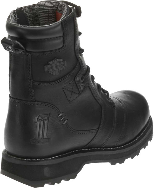 Harley-Davidson® Men's Jay 7-Inch Black Motorcycle Boots D96026