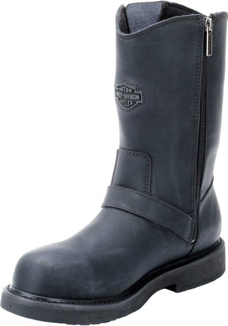 Harley-Davidson® Men's Jason Steel Toe 10.25-Inch Black Motorcycle