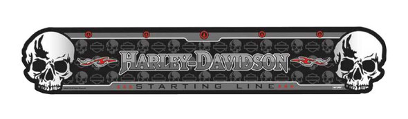 Harley-Davidson Darts Throwing Line, Skull H-D Script Durable Line, Black 61953 - Wisconsin Harley-Davidson