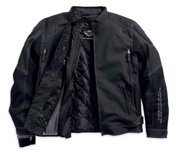 Harley-Davidson® Men's Fortify Waterproof Reflect Riding Jacket