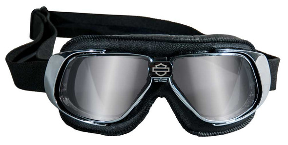 Harley-Davidson® Fighter High End Performance Goggles, Chrome