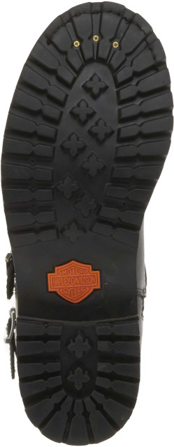 HARLEY DAVIDSON Black Trail Boss Engineer 91417 Motorcycle 8 1/2 Zipper Boots Harley-Davidson® Men main image 4