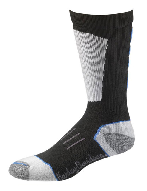 Harley-Davidson Wolverine Women's Performance Riding Over-The-Calf Socks, Black - Wisconsin Harley-Davidson