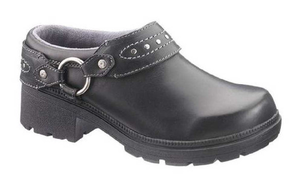 Harley-Davidson Wolverine Women's Trixi Black Clogs D83523 - Wisconsin Harley-Davidson
