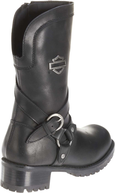 Harley-Davidson® Women's Amber Black Leather 9.5-Inch Motorcycle