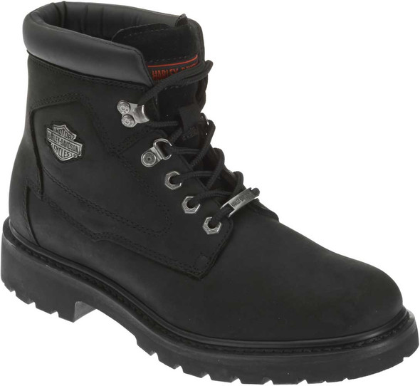 Harley-Davidson Wolverine Men's Badlands 6-Inch Black Boots D91005 - Wisconsin Harley-Davidson