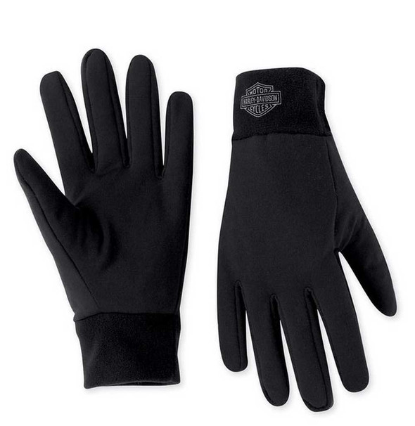 Harley-Davidson Men's Bar & Shield Fleece Glove Liner 98337-11VM - Wisconsin Harley-Davidson